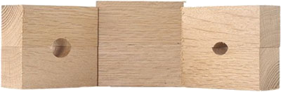 Wheeler Replacement 3 Oak Bushings for Vise
