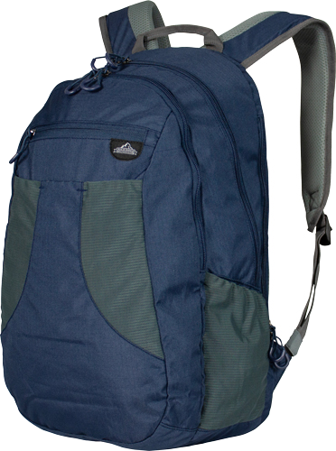 Red Rock Gear Rio Backpack 22 Liter Laptop Friendly Navy/Gray