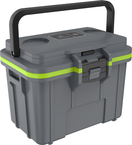 Pelican Coolers Im 8 Quart Gray/Green Ice Pack & Storage