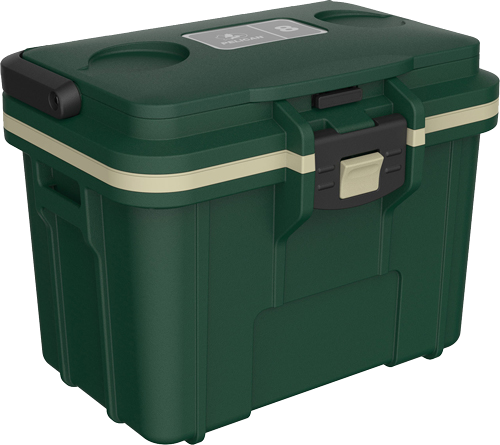 Pelican Coolers Im 8 Quart Hunter Green/Tan with Ice Pack