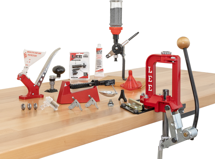 Lee Breech Lock Challenger Press Reloading Tool Kit