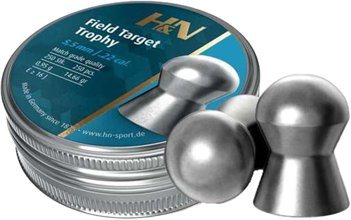 H&N Sport Pellets Field Target Trophy 22 14.66 Grain 250-Pack