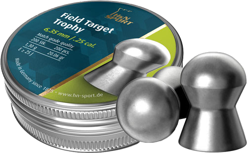 H&N Sport Pellets Field Target Trophy 25 20.06 Grain 200-Pack