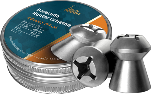H&N Sport Pellets Baracuda Hunter Extreme 177 9.57 Grain 400-Pack