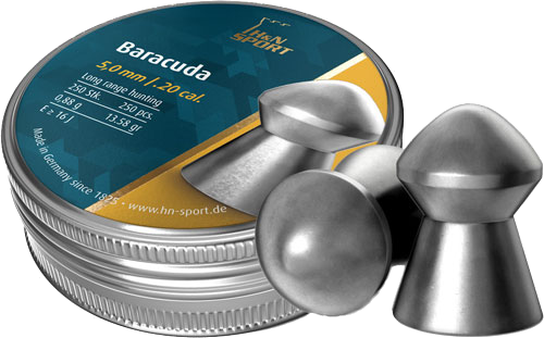 H&N Sport Pellets Baracuda 20 13.58 Grain 250-Pack