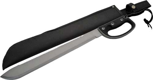 SZCO Rite Edge 19" Rubber Machete 24.75" Overall Length Grip