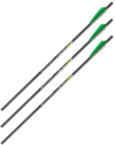 Allen Crossbow Arrow 20" CX600 3" Vanes Moon Nock 3-Pack
