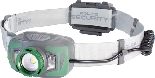 Police Security Ryder Twin Power 800 Lumen Rechargeable 6 Modes Headlamp
