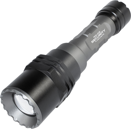Police Security Long Throw 700 Lumen Rechargeable 3 Modes Flashlight