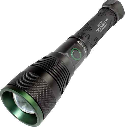 Police Security Skylar 4500LUM Rechargeable with Power Bank Flashlight