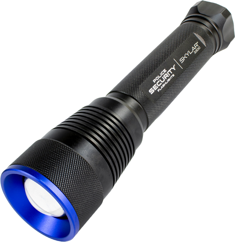 Police Security Skylar 3300 Lumen 9AA Batteries Flashlight