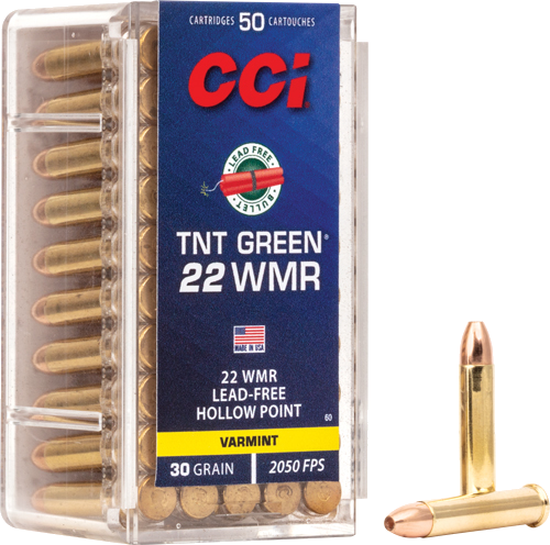 Cci Tnt Green .22 Magnum Ammunition – 50 Rounds