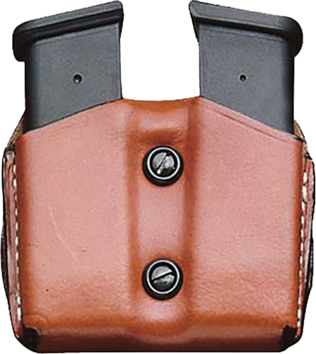 DeSantis Double Pouch Leather Tan SIG Sauer P365 OWB Holster