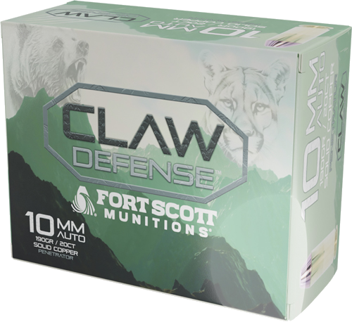 Fort Scott 10mm 190 Grain Ammunition – 20 Rounds