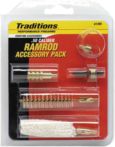 Traditions Ramrod Accy Tips 50 Caliber 10/32 Threads 6-Piece