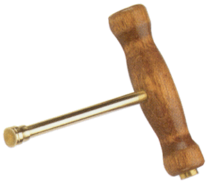Traditions Ball Starter T-Handle Style Wood/Brass
