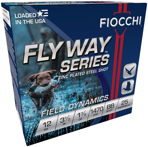 Fiocchi Flyway 12 Gauge Ammunition – 25 Rounds