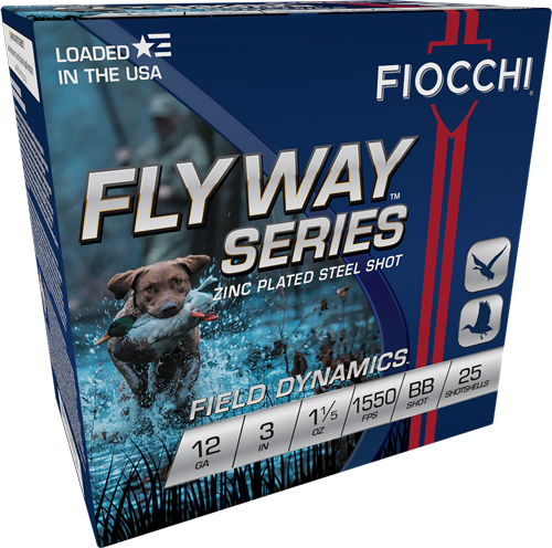 Fiocchi Flyway 12 Gauge Ammunition – 25 Rounds