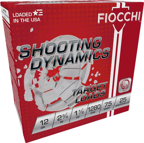 Fiocchi 12 Gauge #7.5 Shot Ammunition – 250 Rounds