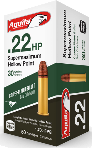 Aguila Super Max .22 LR 30 Grain Ammunition – 1000 Rounds