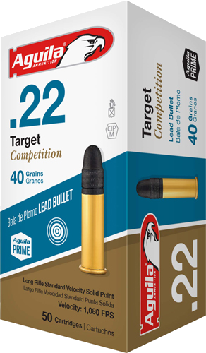 Aguila Target .22 LR 40 Grain Ammunition – 1000 Rounds