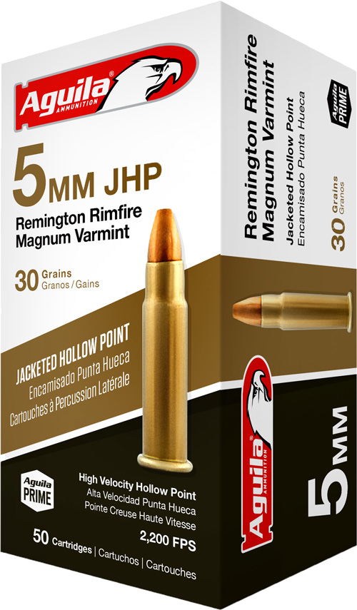 Aguila 30 Grain Jacketed Hollow Point Ammunition – 50 Rounds