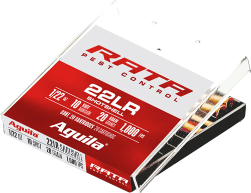 Aguila Shotshell .22 LR #10 Shot Ammunition – 20 Rounds