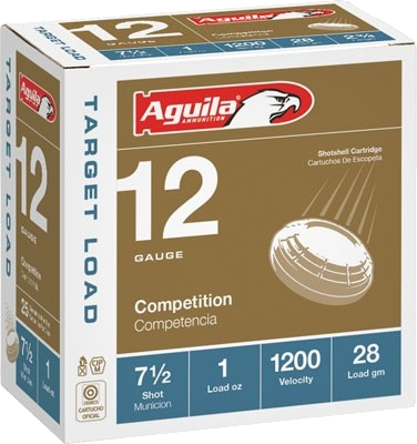 Aguila Shotshell 12 Gauge #7.5 Shot Ammunition – 250 Rounds