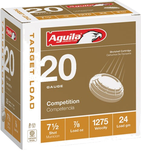 Aguila Shotshell 20 Gauge #7.5 Shot Ammunition – 250 Rounds