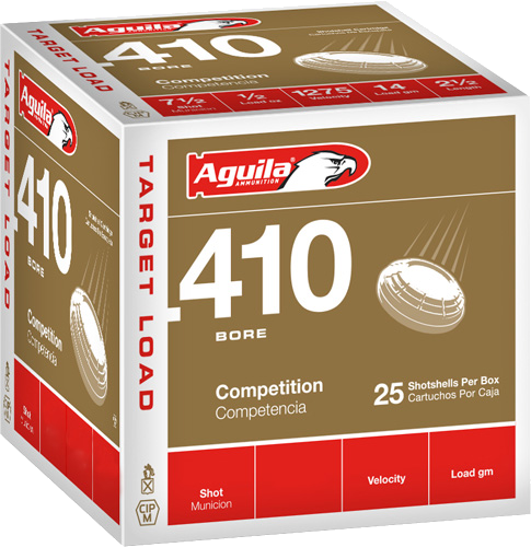 Aguila Game Load 410 3" 11/16 oz 6 #6 Shot Ammunition – 25 Rounds