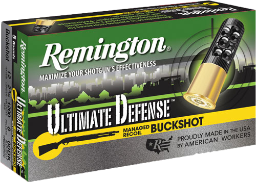 Remington Ultimate Defense Rr 12 Gauge Ammunition – 5 Rounds