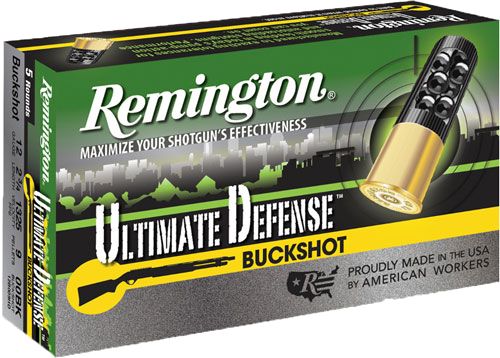 Remington Ultimate Defense 12 Gauge Ammunition – 5 Rounds
