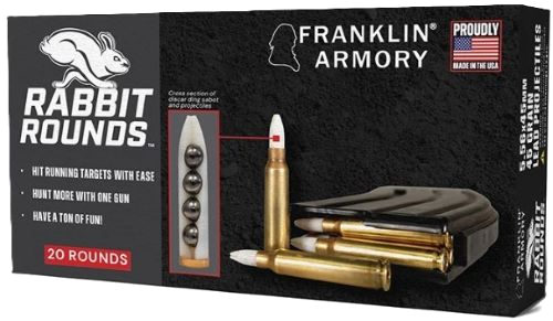 FRANKLIN ARMORY RABBIT ROUNDS 5.56 BB SHOT 20RD BOX