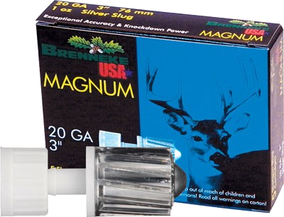 Brenneke USA Classic Magnum 20 Gauge SLUG Ammunition – 5 Rounds