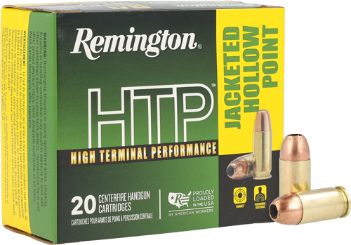 Remington Htp .380 ACP 88 Grain Jacketed Hollow Point Ammunition – 20 Rounds