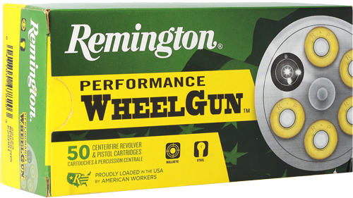 Remington Wheelgun .38 Special 158 Grain SWC Ammunition – 50 Rounds