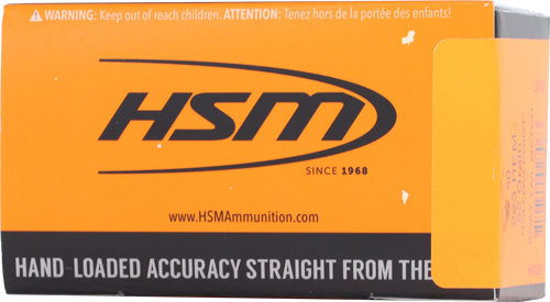 HSM Ammo Rmfg 223 Rem 52 Grain Ammunition – 50 Rounds