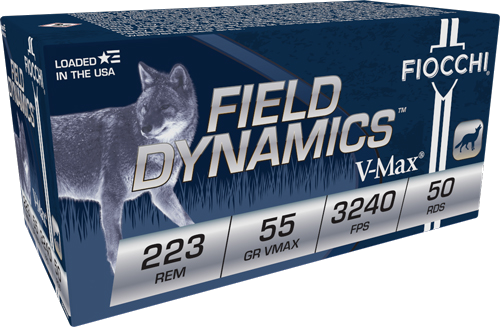 Fiocchi .223 Rem 55 Grain Ammunition – 50 Rounds