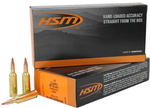 HSM Ammo 22 Arc 60 Grain Ammunition – 20 Rounds