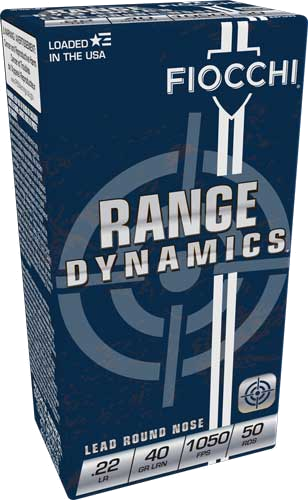 Fiocchi .22 LR 40 Grain Ammunition – 50 Rounds