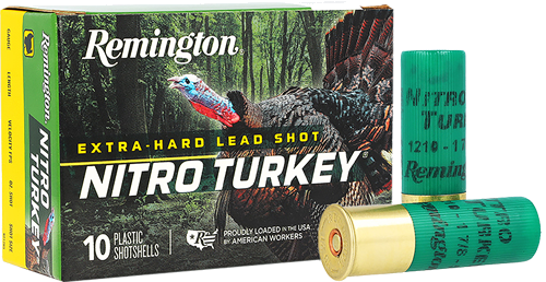 Remington Nitro-Turkey 12 Gauge #4 Shot Ammunition – 10 Rounds