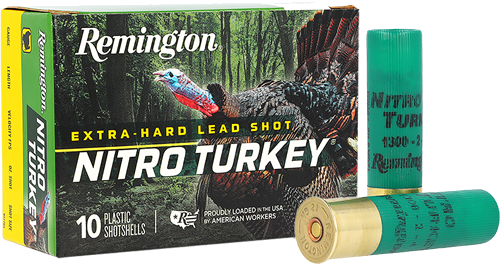 Remington Nitro Turkey 12 Gauge #4 Shot Ammunition – 10 Rounds