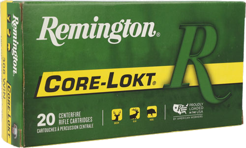 Remington .308 Win 180 Grain SP Ammunition – 20 Rounds