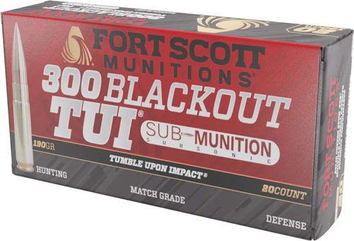 Fort Scott 190 Grain Ammunition – 20 Rounds