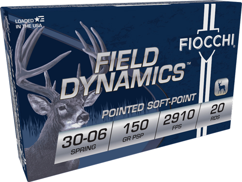 Fiocchi .30-06 Springfield 150 Grain Ammunition – 20 Rounds