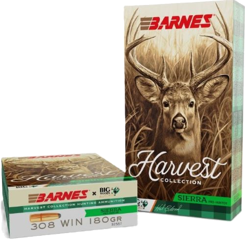 Barnes Harv .308 Win 180 Grain Ammunition – 20 Rounds
