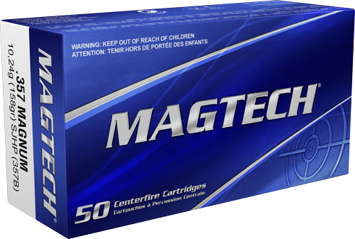 Magtech .357 Magnum 158 Grain Ammunition – 50 Rounds