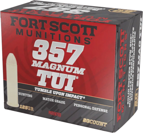 Fort Scott .357 Magnum 125 Grain Ammunition – 20 Rounds