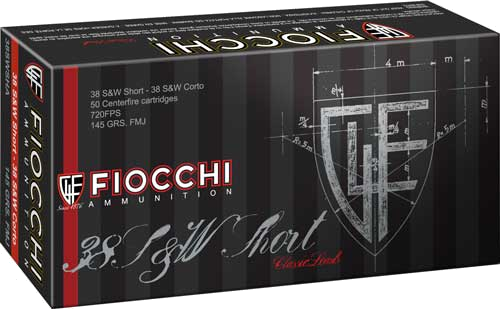 Fiocchi 145 Grain Full Metal Jacket Ammunition – 50 Rounds