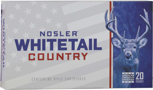 Nosler Whitetail 7mm-08 Rem 140 Grain SP Ammunition – 20 Rounds